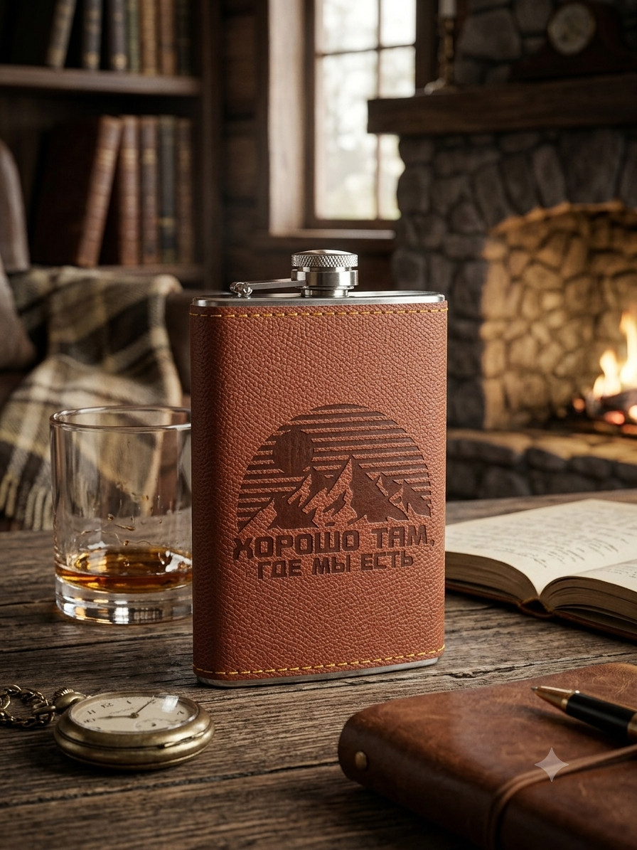 hip flask square