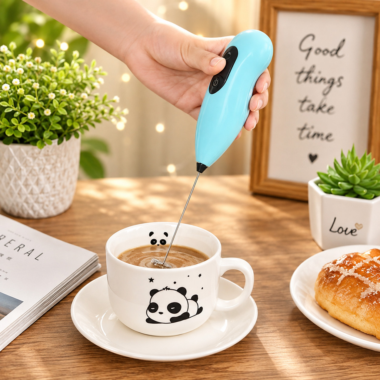 Coffee whisk